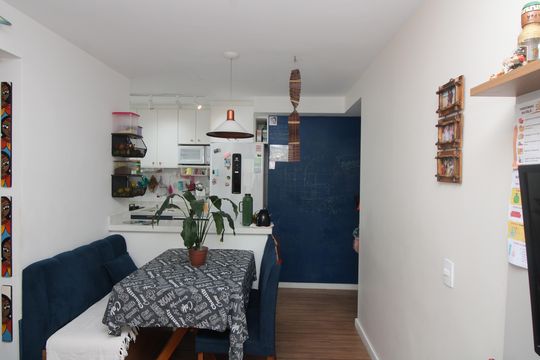 sala de apartamento para alugar com 2 quartos, 41m² em Vila Penteado, São Paulo