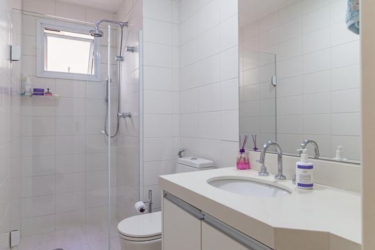 Banheiro - Social de apartamento à venda com 3 quartos, 126m² em Alto da Mooca, São Paulo