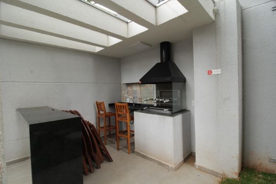 Área comum - Churrasqueira de apartamento para alugar com 2 quartos, 37m² em Vila Jaguara, São Paulo