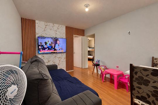 Sala de apartamento para alugar com 2 quartos, 50m² em Conceicao, Osasco