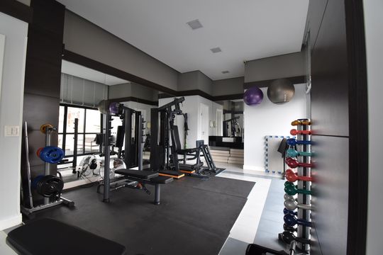 Área comum - Academia de apartamento à venda com 1 quarto, 33m² em Guaíra, Curitiba
