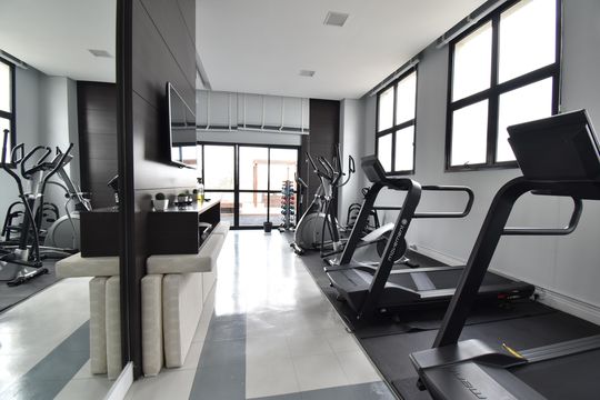 Área comum - Academia de apartamento à venda com 1 quarto, 33m² em Guaíra, Curitiba