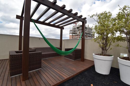 Área comum de apartamento à venda com 1 quarto, 33m² em Guaíra, Curitiba