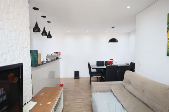 Sala de apartamento para alugar com 2 quartos, 56m² em Novo Osasco, Osasco