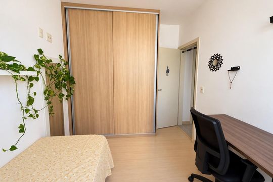 Quarto 1 de apartamento à venda com 2 quartos, 72m² em Serra, Belo Horizonte
