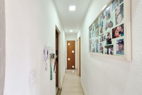 corredor de apartamento à venda com 2 quartos, 45m² em Santa Terezinha, São Bernardo do Campo