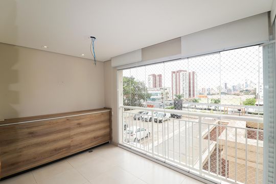 Varanda de apartamento para alugar com 2 quartos, 73m² em Carandiru, São Paulo