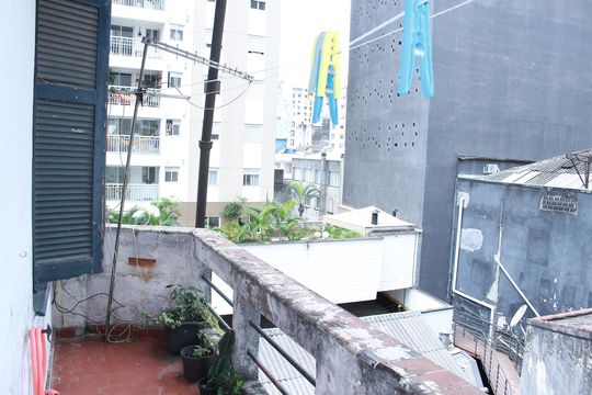 Área externa de apartamento para alugar com 1 quarto, 80m² em Vila Buarque, São Paulo