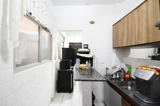 Cozinha de apartamento à venda com 3 quartos, 89m² em Centro, Curitiba