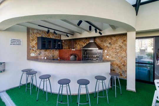 Churrasqueira  de apartamento para alugar com 2 quartos, 98m² em Campo Belo, São Paulo