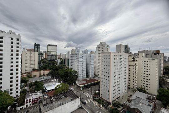 Vista de apartamento para alugar com 2 quartos, 98m² em Campo Belo, São Paulo
