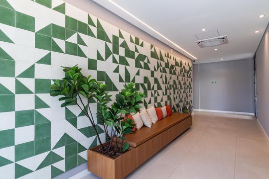 Área comum de apartamento para alugar com 1 quarto, 26m² em Perdizes, São Paulo