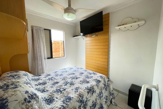 Quarto 1 de apartamento à venda com 3 quartos, 63m² em Vila Sonia, São Paulo