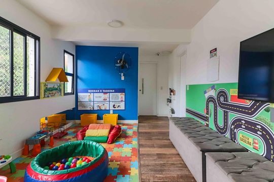 Área comum de apartamento à venda com 3 quartos, 63m² em Vila Sonia, São Paulo