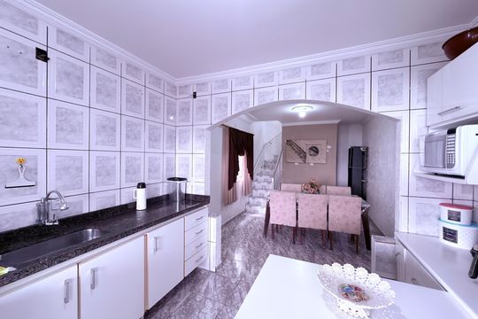 Cozinha de casa à venda com 6 quartos, 225m² em Ferrazópolis, São Bernardo do Campo