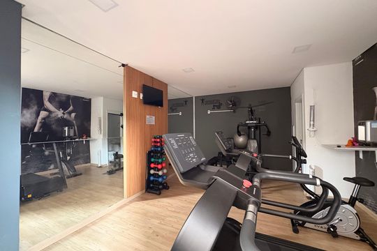 Área comum - Academia de apartamento para alugar com 2 quartos, 43m² em Jardim Adutora, São Paulo