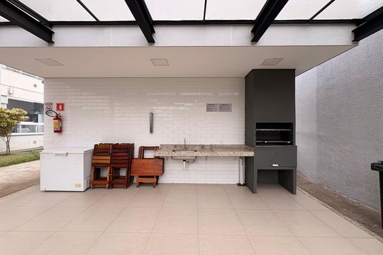 Área comum - Churrasqueira de apartamento para alugar com 2 quartos, 43m² em Jardim Adutora, São Paulo