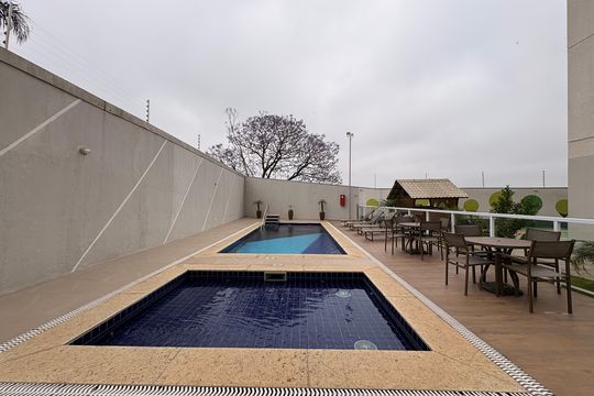 Área comum - Piscina de apartamento para alugar com 2 quartos, 43m² em Jardim Adutora, São Paulo