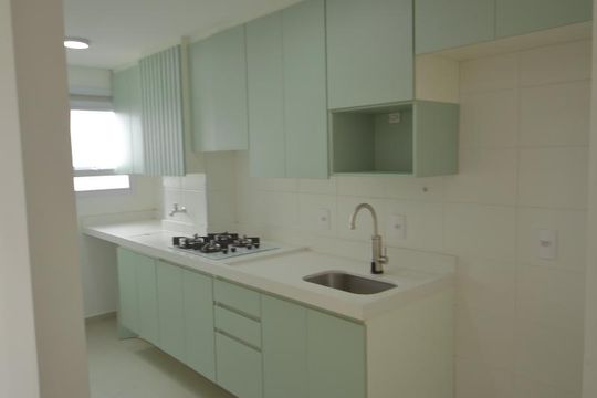 Cozinha  de apartamento para alugar com 2 quartos, 49m² em Assunção, São Bernardo do Campo