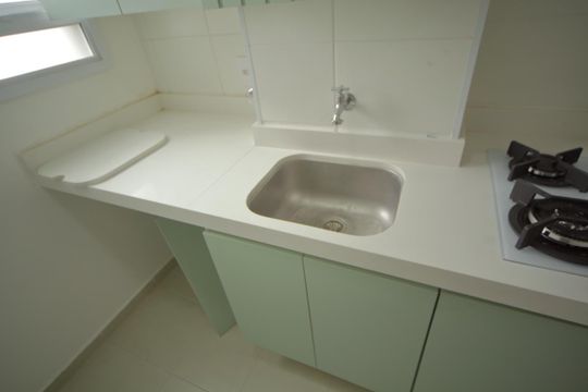 Área de Serviço de apartamento para alugar com 2 quartos, 49m² em Assunção, São Bernardo do Campo
