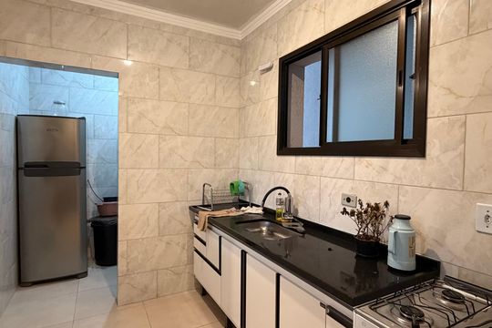 Cozinha de apartamento para alugar com 3 quartos, 69m² em Nova Petrópolis, São Bernardo do Campo