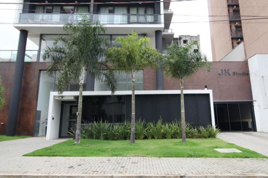 Fachada de apartamento para alugar com 1 quarto, 44m² em Parque Campolim, Sorocaba
