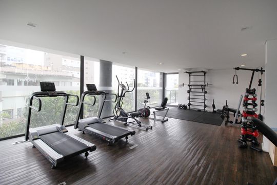 Área comum de apartamento para alugar com 1 quarto, 44m² em Parque Campolim, Sorocaba