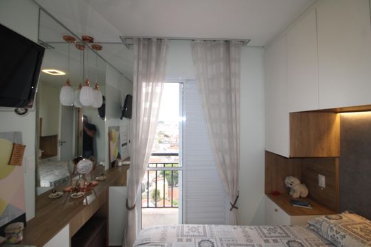 Quarto 1 de apartamento à venda com 2 quartos, 55m² em Vila Dom Pedro Ii, São Paulo