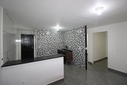 Sala/Cozinha de apartamento para alugar com 2 quartos, 48m² em Cidade Tiradentes, São Paulo