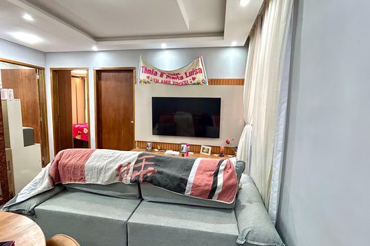 Sala de apartamento à venda com 2 quartos, 47m² em Vila Sao Gabriel, Guarulhos