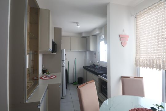 Cozinha e Área de Serviço de apartamento à venda com 2 quartos, 42m² em Igara, Canoas