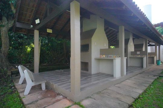 Área comum - Churrasqueira de apartamento à venda com 2 quartos, 50m² em Rio dos Sinos, São Leopoldo
