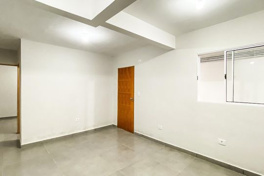 Sala/cozinha de apartamento para alugar com 1 quarto, 38m² em Vila Dalila, São Paulo