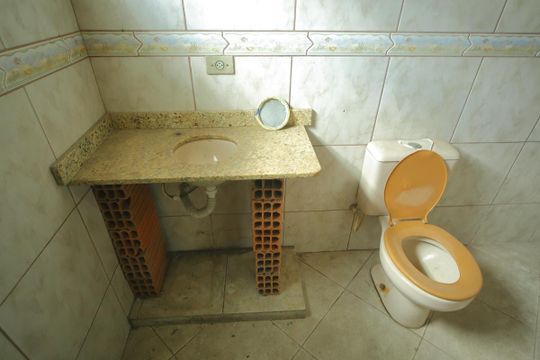 Banheiro da Suíte  de casa à venda com 2 quartos, 196m² em Jardim Irene, São Bernardo do Campo