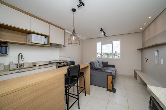 Apartamento para alugar com 1 quarto, 32m² em Jardim Itacolomi, São Paulo