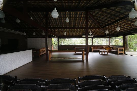 Área comum - Salão de festas 2 de apartamento à venda com 3 quartos, 96m² em Barra da Tijuca, Rio de Janeiro