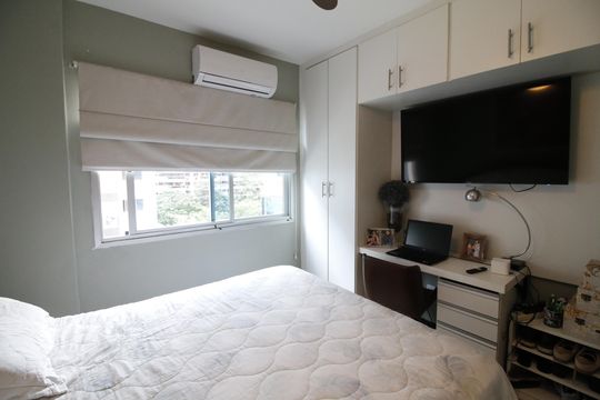 Suíte 2 de apartamento à venda com 3 quartos, 96m² em Barra da Tijuca, Rio de Janeiro
