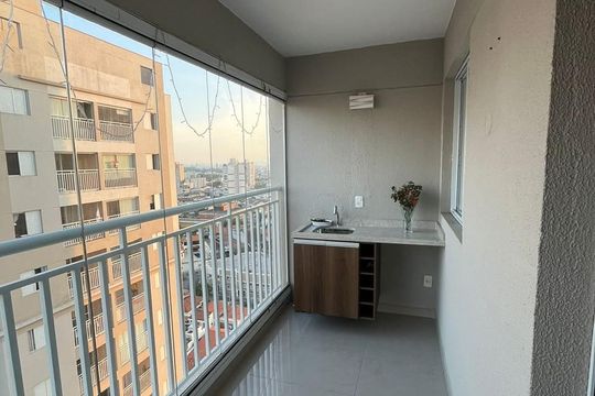 Varanda de apartamento à venda com 3 quartos, 76m² em Picanço, Guarulhos