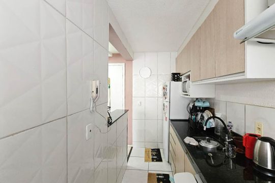 Cozinha de apartamento para alugar com 2 quartos, 55m² em Campo Grande, Rio de Janeiro