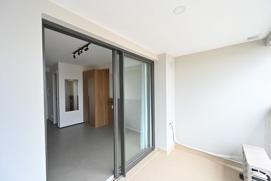 Varanda do Studio de kitnet/studio à venda com 1 quarto, 26m² em Vila Clementino, São Paulo