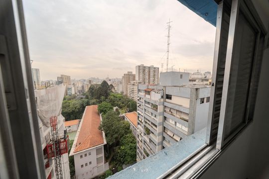 Vista de kitnet/studio para alugar com 1 quarto, 30m² em Consolação, São Paulo