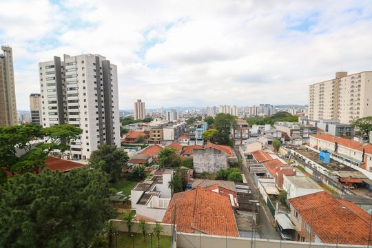 Vista da Sacada da Suíte  de apartamento para alugar com 4 quartos, 232m² em Vila Assunção, Santo André
