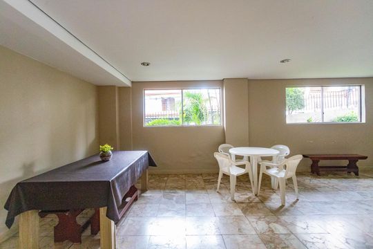 Área comum - Salão de festas de apartamento para alugar com 2 quartos, 66m² em Centro, Diadema