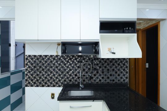 Cozinha de apartamento para alugar com 3 quartos, 55m² em Conjunto Residencial José Bonifácio, São Paulo