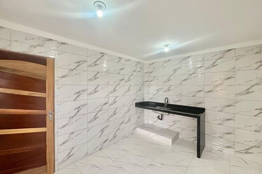 Sala/Cozinha de casa para alugar com 1 quarto, 32m² em Cidade Antônio Estêvão de Carvalho, São Paulo