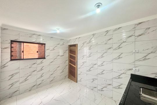 Sala/Cozinha de casa para alugar com 1 quarto, 32m² em Cidade Antônio Estêvão de Carvalho, São Paulo