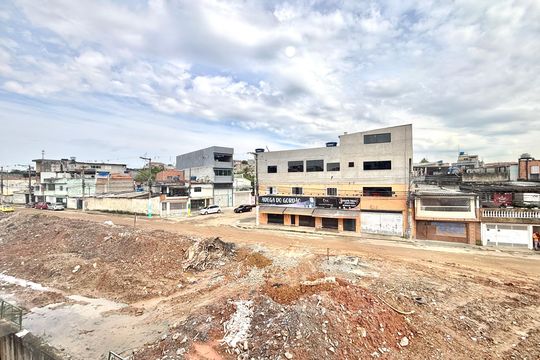 Vista da Rua de casa para alugar com 1 quarto, 32m² em Cidade Antônio Estêvão de Carvalho, São Paulo