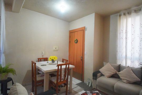Sala de apartamento à venda com 2 quartos, 52m² em Campina, São Leopoldo