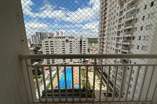 Varanda da Sala de apartamento para alugar com 2 quartos, 57m² em Vila Nossa Senhora da Escada, Barueri