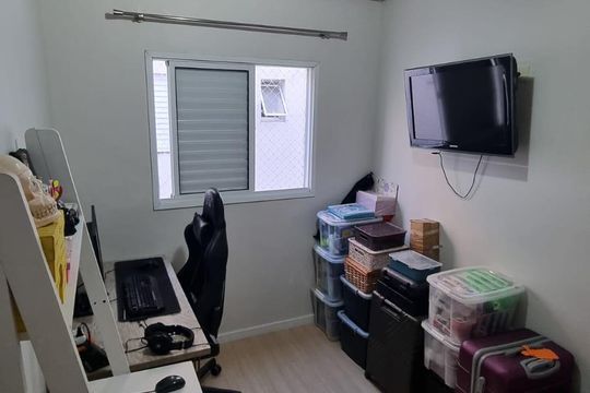 Quarto 2 de casa de condomínio à venda com 2 quartos, 50m² em Jardim Sao Nicolau, São Paulo